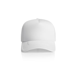 AS Colour Frame Foam Trucker Cap 1161 - White front
