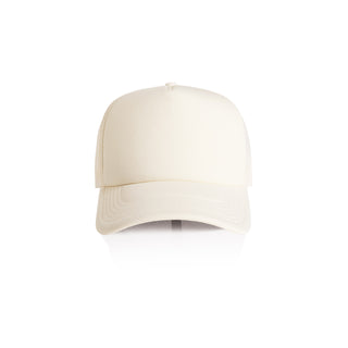 AS Colour Frame Foam Trucker Cap 1161 - Ecru front