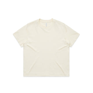 AS Colour Wo's Box Tee 4030 - Ecru front