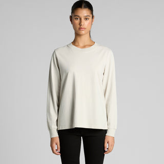 Wo's Heavy Faded L/S Tee 4083