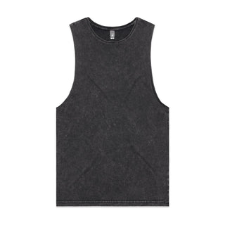 Stone Wash Barnard Tank in Black Stone