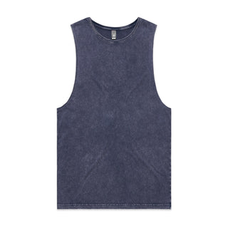 Stone Wash Barnard Tank in Blue Stone