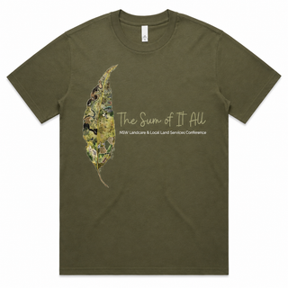 Landcare 'The Sum of It All' Organic Tee – Army Green