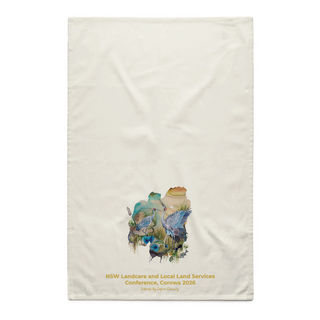 Landcare 'The Sum of It All' Cotton Tea Towel