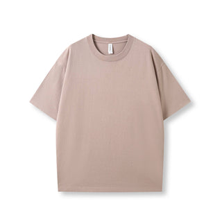 Ramo T203FD Faded Oversize Tee - Peach Faded front