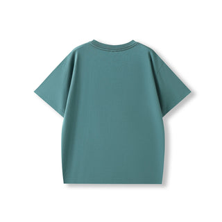 Ramo T304FDK Kids Faded Oversize Tee - Arctic Ocean Faded back
