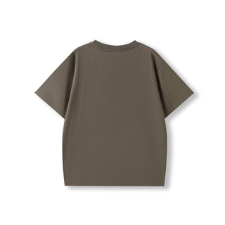 Ramo T304FDK Kids Faded Oversize Tee - Cappuccino Faded back