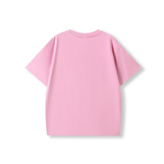 Ramo T304FDK Kids Faded Oversize Tee - Pink Mist Faded back