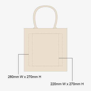 Promo Brands Jabali Jute Eco Tote Bag